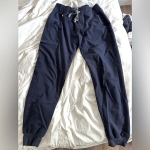 FIGS Zamora Jogger Scrub Pants. Navy blue. Size small.